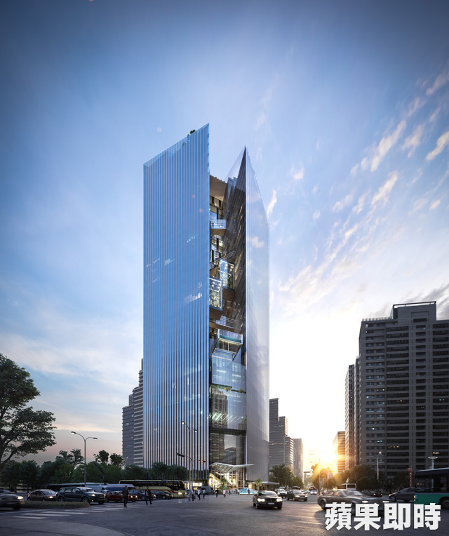 「台中商银总部」刚取得建照，高200米，将是当地最高大楼。